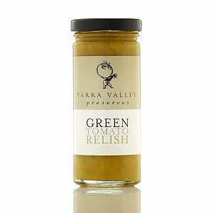 Relish Green Tomato 250g Yarra Valley Gourmet Foods